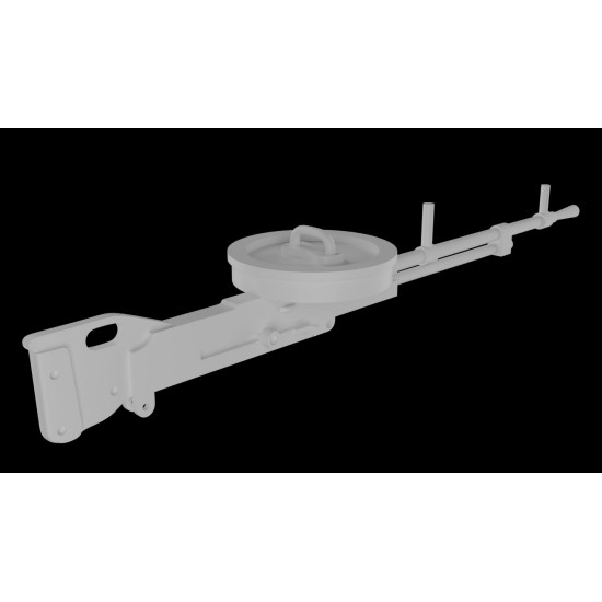 Metallic Details Mdr48317 1/48 7.92 Mm Wz.37 Aircraft Machine Gun 4 Pcs