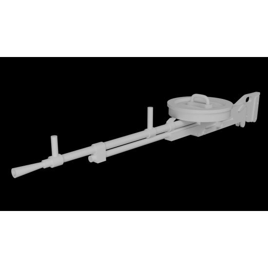 Metallic Details Mdr48317 1/48 7.92 Mm Wz.37 Aircraft Machine Gun 4 Pcs