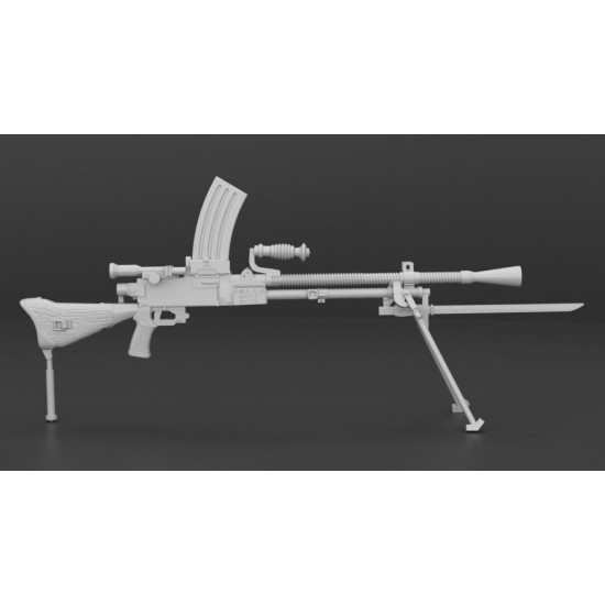 Metallic Details Mdr3531 1/35 Type 99 Light Machine Gun 4 Pcs
