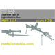 Metallic Details Mdr3531 1/35 Type 99 Light Machine Gun 4 Pcs