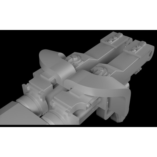 Metallic Details Mdr3271 1/32 Mg 131 Aircraft Machine Gun 4 Pcs