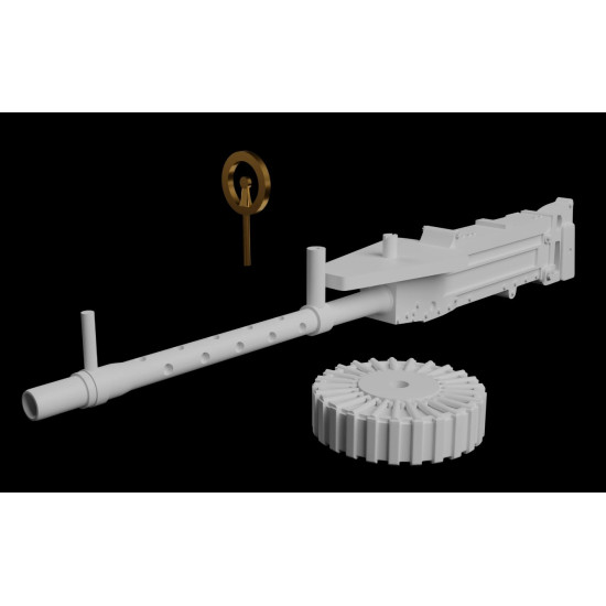 Metallic Details Mdr3280 1/32 Vickers F Aircraft Machine Gun 4 Pcs