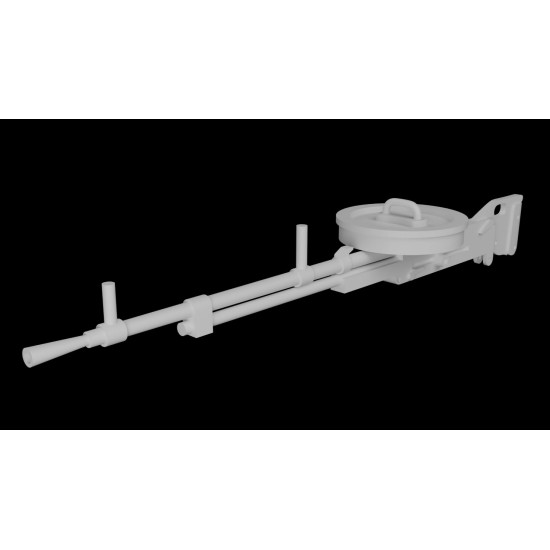 Metallic Details Mdr3281 1/32 7.92 Mm Wz.37 Aircraft Machine Gun 4 Pcs