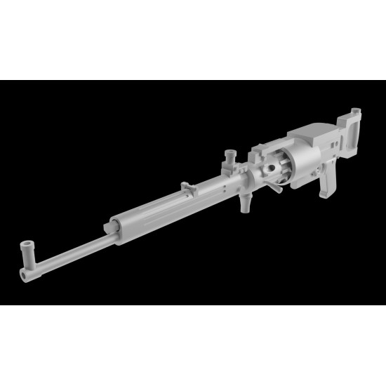 Metallic Details Mdr3284 1/32 7.62 Mm Shkas Aircraft Machine Gun 4 Pcs