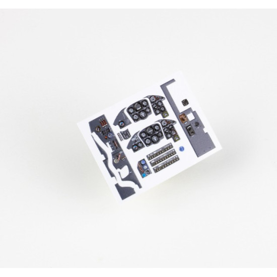 Red Fox Qs32159 1/32 Messerschmitt P1101 3dacrylic Instrument Panel