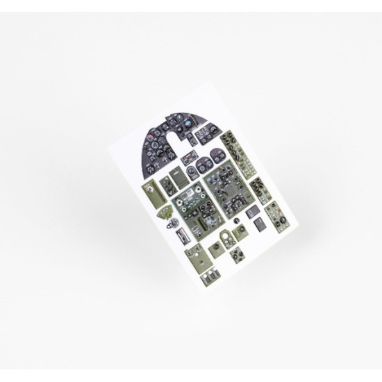 Red Fox Qs35004 1/35 Nakajima B5n2 Kate 3dacrylic Instrument Panel