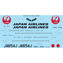26decals 144-504 1/144 Jal 2011 Boeing 767-300 Laser Decal