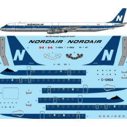 26decals 144-1354 1/144 Nordair Douglas Dc-8-61cf Laser Decal