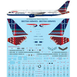 26decals 144-1370 1/144 British Airways Benyhone Boeing 757-236 Laser Decal