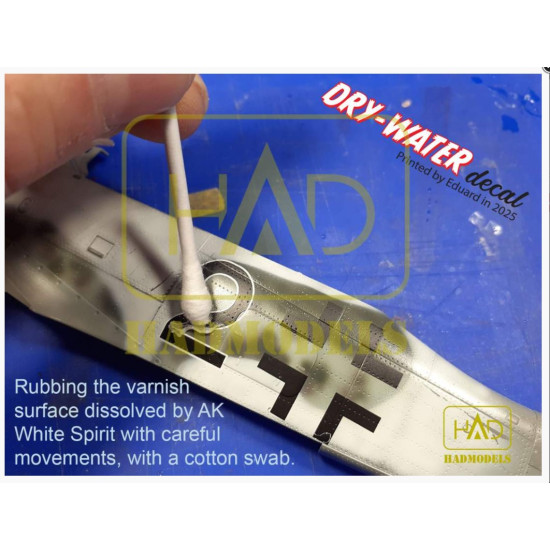 Hadmodels Dw-72006 1/72 Mig-29 B / Ub Hunaf Old Painting Dry-water Decal Sheet