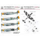 Hadmodels Dw-72012 1/72 Messerschmitt Bf 109 G-10 Dry-water Decal Sheet