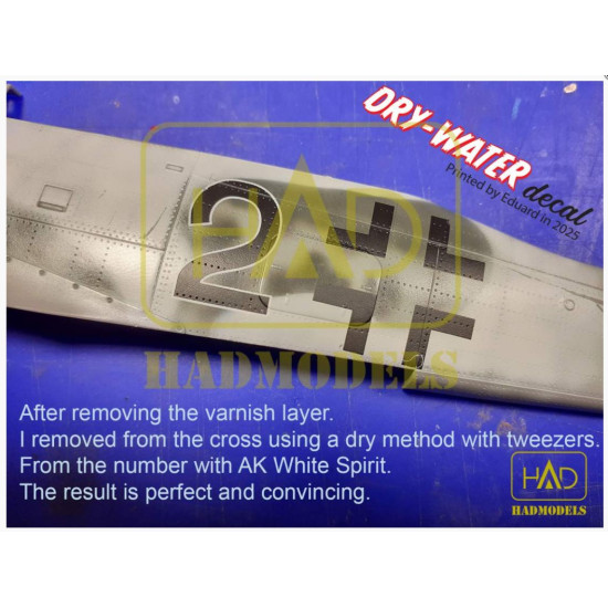 Hadmodels Dw-72012 1/72 Messerschmitt Bf 109 G-10 Dry-water Decal Sheet