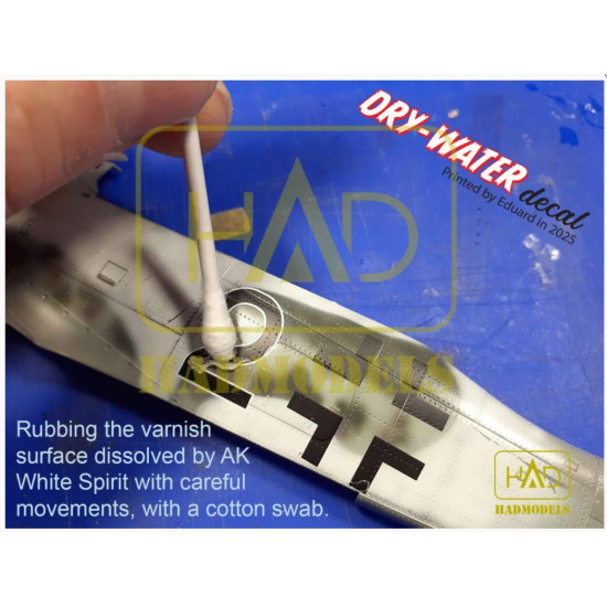 Hadmodels Dw-72014 1/72 Fw 190 F-8 Green C Black 2 White 34 Dry-water Decal Sheet