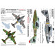 Hadmodels Dw-72017 1/72 Messerschmitt Me 262 A-1 Luftwaffe Black L White 17 Dry-water Decal Sheet