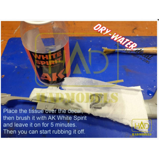 Hadmodels Dw-48005 1/48 Mig-21 Bis Dry-water Decal Sheet