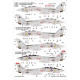 Hadmodels Dw-48011 1/48 F-14a Vf-41 Black Aces Decal Sheet The Final Countdown Dry-water Decal Sheet