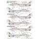 Hadmodels Dw-48011 1/48 F-14a Vf-41 Black Aces Decal Sheet The Final Countdown Dry-water Decal Sheet