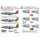 Hadmodels Dw-32003 1/32 P-51b Dry-water Decal Sheet