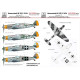 Hadmodels Dw-32012 1/32 Messerschmitt Bf 109 G-10 Dry-water Decal Sheet