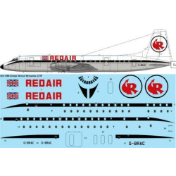 26decals 144-1388 1/144 Redair Bristol Britannia 312f Version 2 From The 80s Tv Series Buccaneer Laser Decal