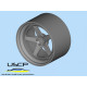 Uscp 24p214 1/24 3d-printed Wheels 19 Inch Vip Modular Ff550