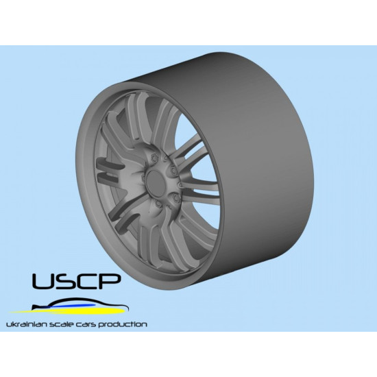 Uscp 24p134 1/24 3d-printed Wheels 18 Inch Bmw Styling 67
