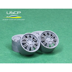 Uscp 24p134 1/24 3d-printed Wheels 18 Inch Bmw Styling 67