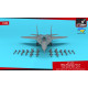 Armory 14709 1/144 Mig-29 Series 9-12 Last Soviet Fulcrums Set 1 Plastic Injected Kit W/ 3d-printed Pe Parts