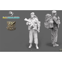 Black Snake K-04 1/35 Rifleman Commando Kieffer Kit 4 Resin Figure Kit