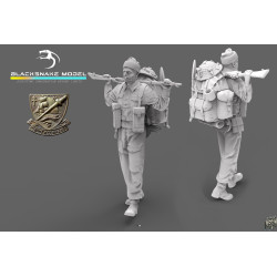 Black Snake K-09 1/35 Rifleman Commando Kieffer Kit 9 Resin Figure Kit