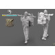 Black Snake K-09 1/35 Rifleman Commando Kieffer Kit 9 Resin Figure Kit