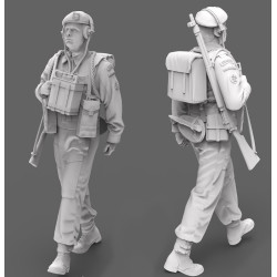Black Snake K-13 1/35 Radio Commando Kieffer Resin Figure Kit