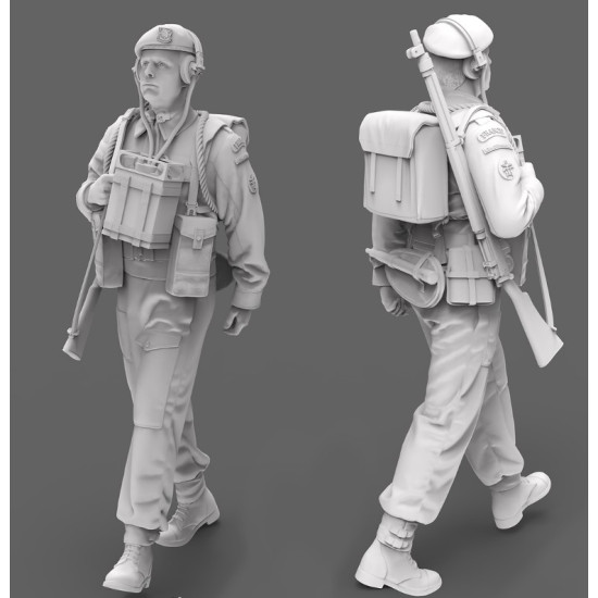 Black Snake K-13 1/35 Radio Commando Kieffer Resin Figure Kit
