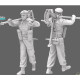 Black Snake K-14 1/35 Vickers Commando Kieffer Tripod Rifleman Resin Figure Kit