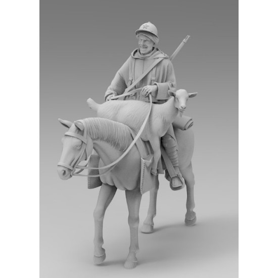 Black Snake Goumier-02 1/35 Goumier Of 2e Gmt Resin Figure Kit