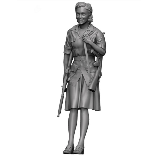 Black Snake Ffi-03 1/35 Ffi French Resistance Fighter 1944 Resin Figure Kit