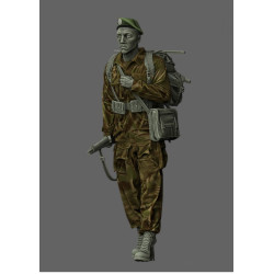 Black Snake Bep-01 1/35 Paratrooper Of The 1st Bep Foreign Legion Resin Figure