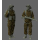 Black Snake Bep-03-04 1/35 2 Paratrooper Of The 1st Bep Foreign Legion Resin Figure