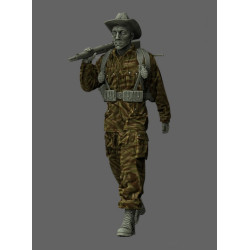 Black Snake Bep-07 1/35 Paratrooper Of The 1st Bep Foreign Legion Resin Figure