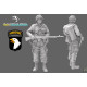 Black Snake St-05 1/35 101st Airborne Soldier Ww2 D-day Resin Figure Kit