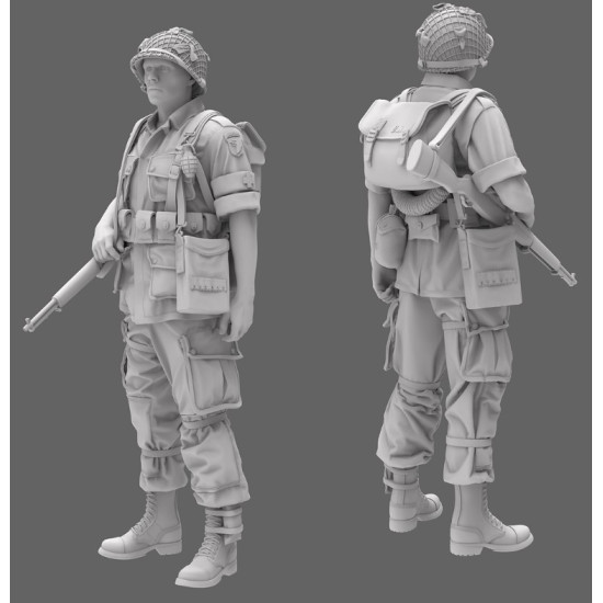 Black Snake St-07 1/35 101st Airborne Medic Ww2 D-day Resin Figure Kit