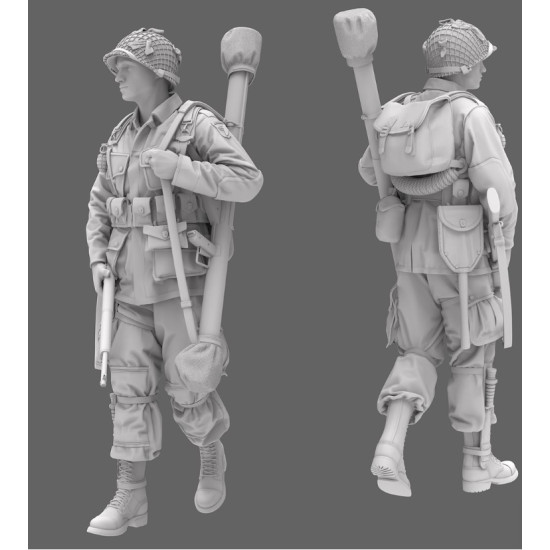 Black Snake St-14 1/35 101st Airborne Soldier Ww2 D-day Resin Figure Kit