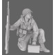 Black Snake St-17 1/35 Assist Gunner 101st Airborne Ww2 D-day Resin Figure Kit