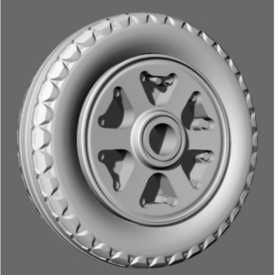 Cat4-r72026 1/72 F4d-1 Skyray Wheels Aircraft Accessories