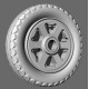 Cat4-r72026 1/72 F4d-1 Skyray Wheels Aircraft Accessories