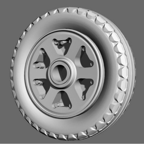 Cat4-r32013 1/32 F4d-1 Skyray Wheels Aircraft Accessories