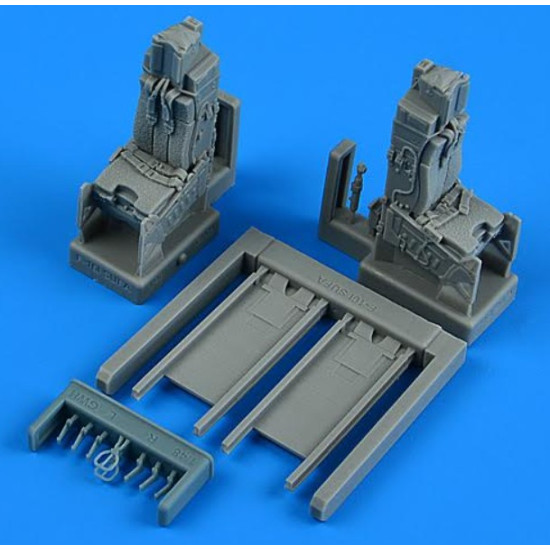 Quickboost 49200 1/48 F-16i Sufa Ejection Seats With Safety Belts For Gwh