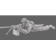 Black Snake St-20 1/35 Gunner 101st Airborne Soldier Ww2 D-day Resin Figure Kit