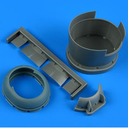 Quickboost 49207 1/48 F6f-5 Hellcat Cowling And Cooling Flaps Opened For Hobby Boss