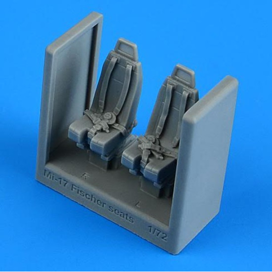 Quickboost 72730 1/72 Mil Mi-17 Seats With Seatbelts Fisher Version For Hobby Boss